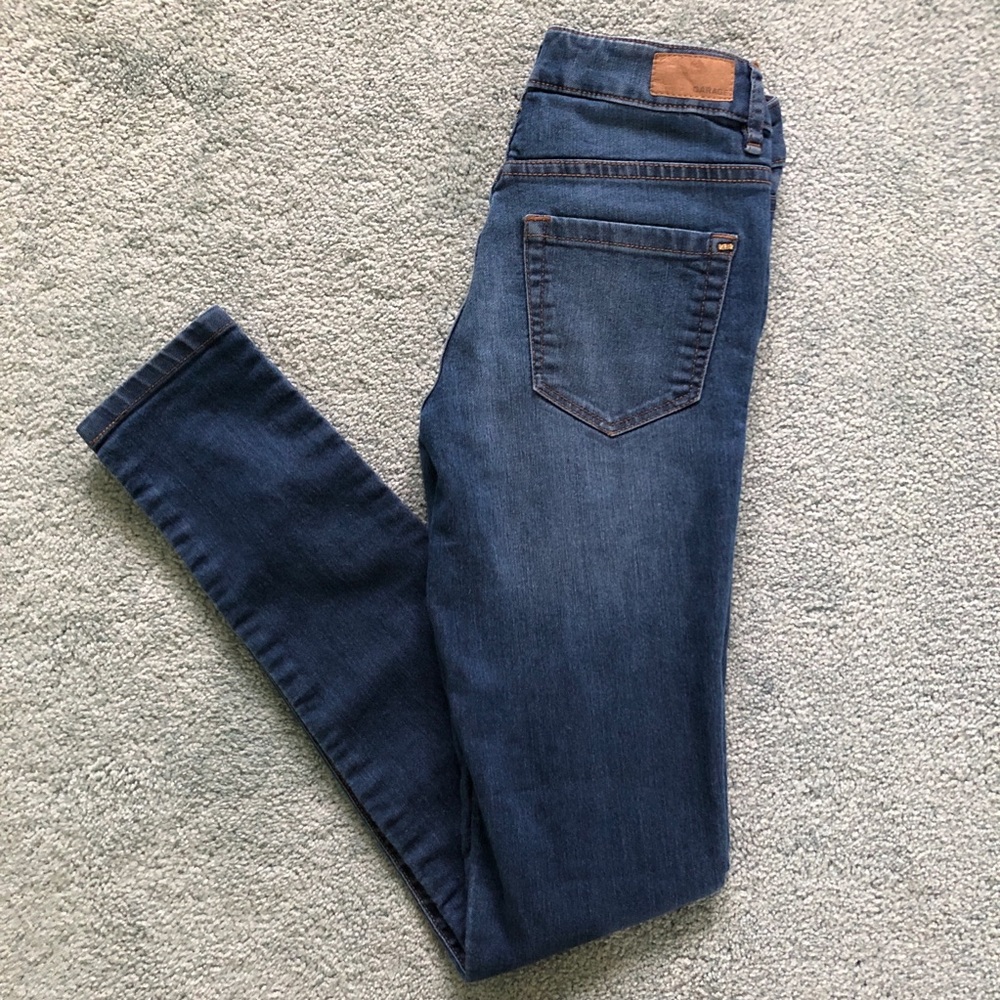 Garage High Waisted Jeggings Jeans Rise Size 0